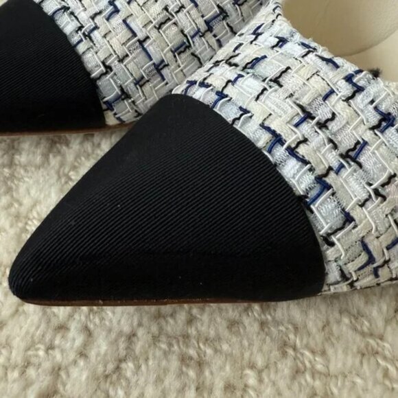 Chanel Tweed Pear Embedded Pumps - Picture 6 of 11